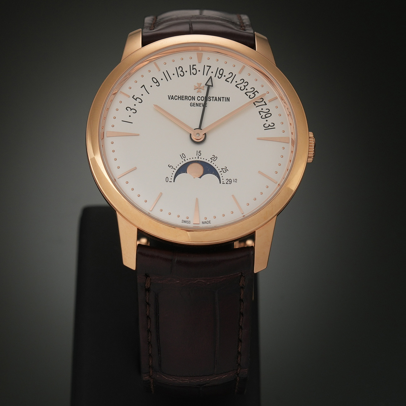VACHERON CONSTANTIN(USED)바쉐론콘스탄틴 패트리모니 문페이즈 레트로그레이드 데이트 4010U